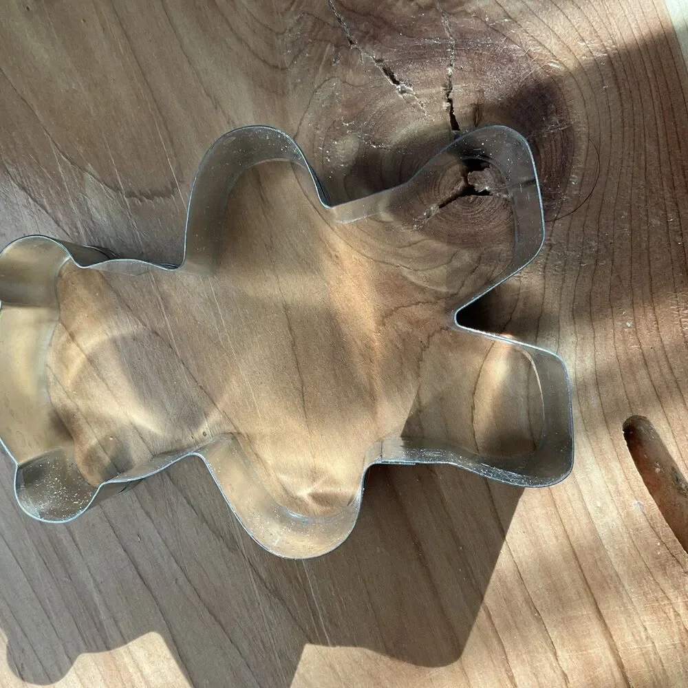 Large Metal Teddy Bear Cookie Cutter 4